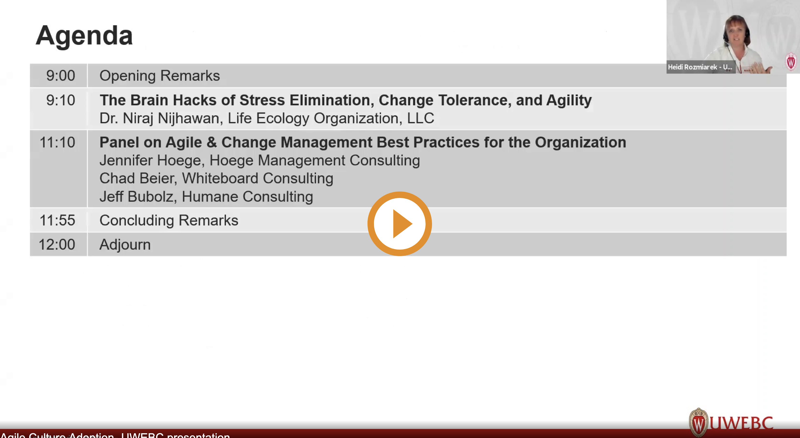 UWEBC Presentation: Agile Culture Adoption thumbnail